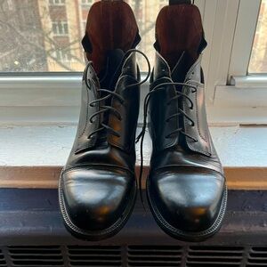 Ankle boots.